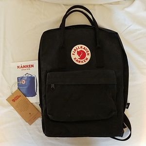 Fjallraven Kanken Backpack, new Black